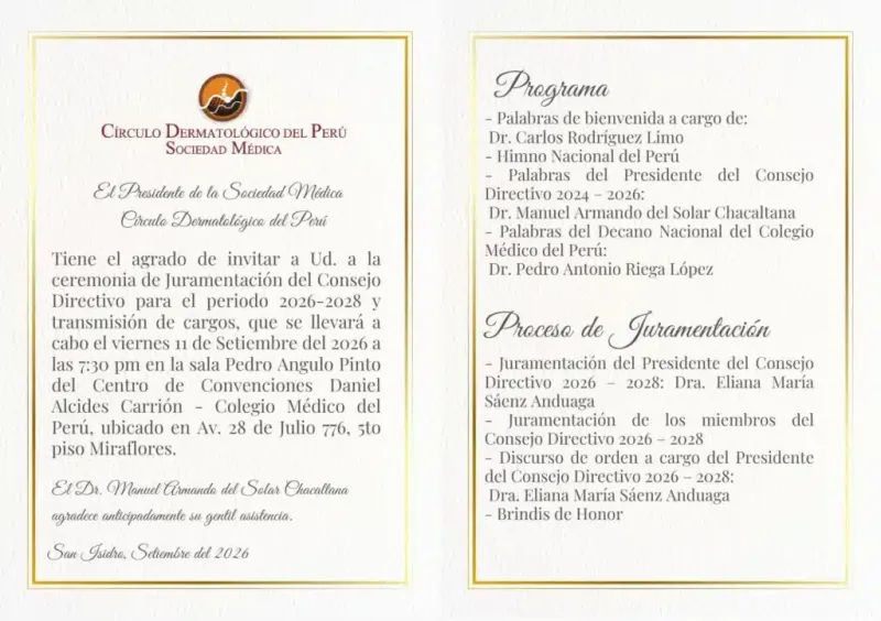 Ceremonia de Juramentación Consejo Directivo 2026-2028